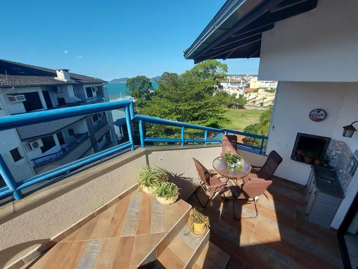 C133 Aconchegante Cobertura Em Condominio De Frente Para O Mar Na Praia De Canasvieiras Florianópolis Brazílie